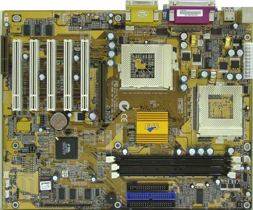 Dual CPU VIA chipsets based motherboards